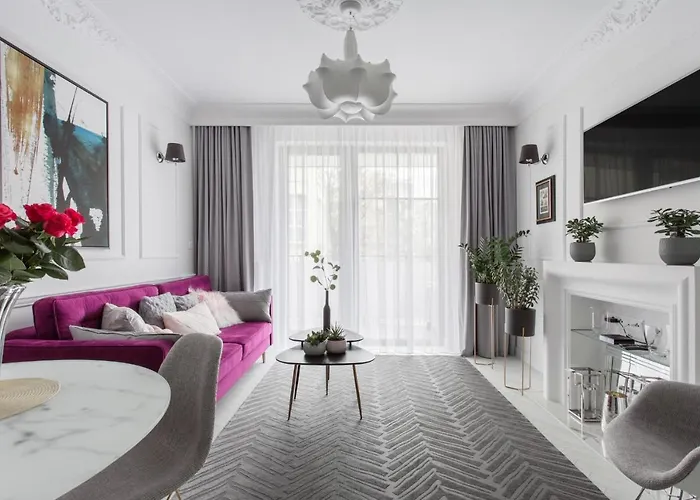 Lägenhet Luksusowy Hercena7 W Sercu Miasta